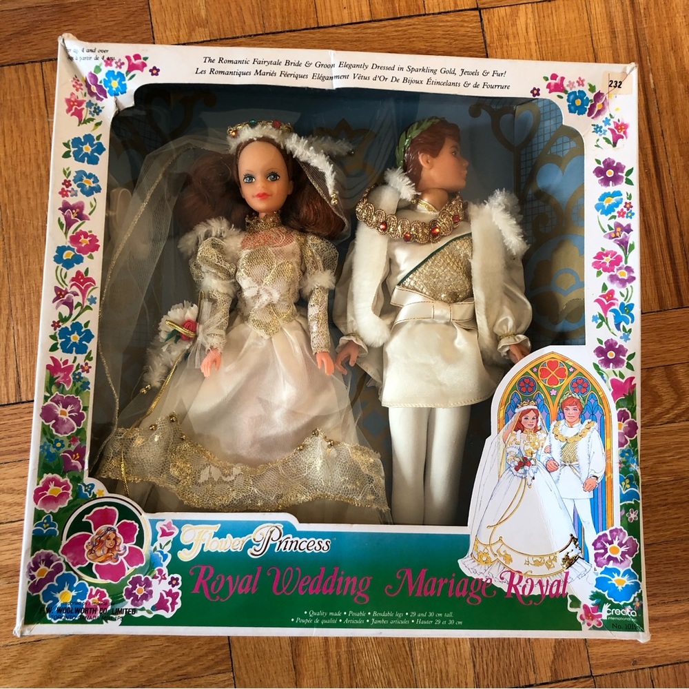 Vintage 1984 CREATA Flower Princess Royal Wedding.